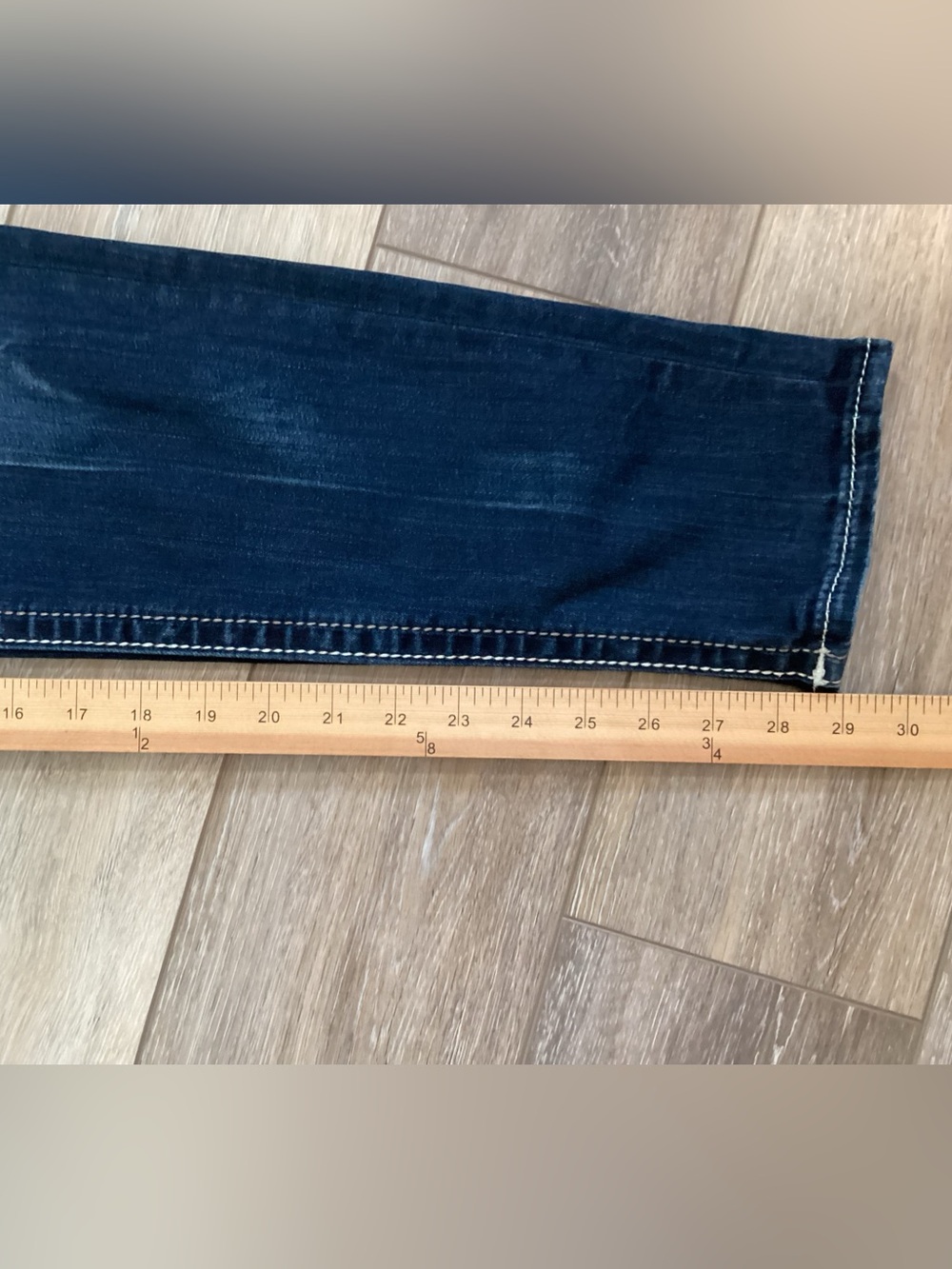 Rock Revival “Tia” Dark Blue Mid-rise Denim Jeans - Picture 8 of 9